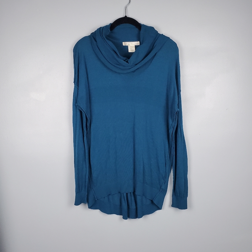 Anthropologie Kaisely long line cowl neck sweater Size Medium